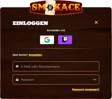 Einloggen